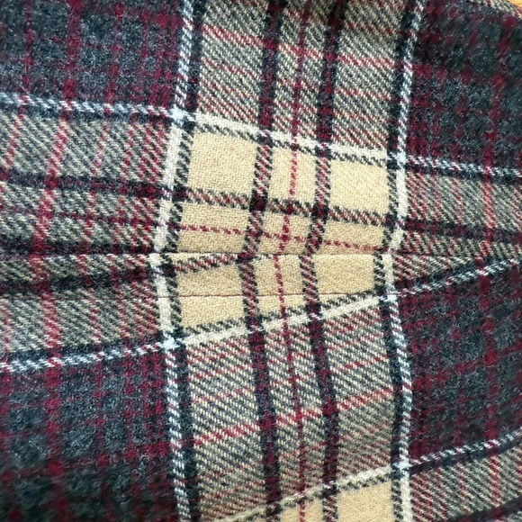 Stunning Vintage Wool Pendleton Plaid MIDI Skirt - Picture 6 of 8